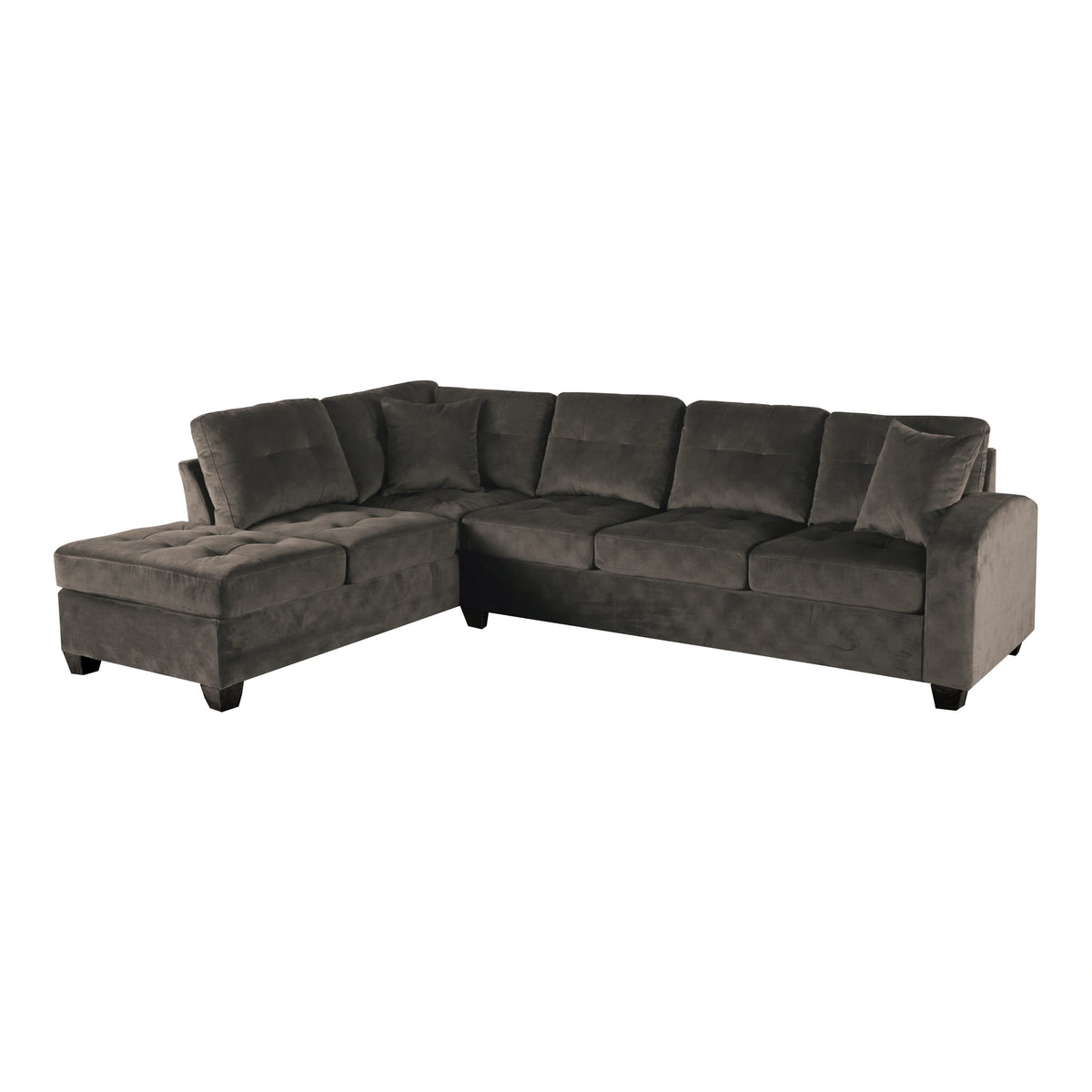 Emilio-(2)2-Piece Reversible Sectional with Chaise image