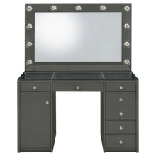 Cargar imagen en el visor de la galería, Acena Makeup Vanity Table with LED Mirror Set