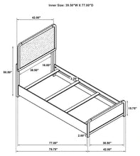 Load image into Gallery viewer, Cavelle Panel Bed