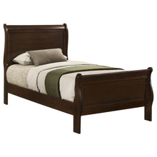 Cargar imagen en el visor de la galería, Louis Philippe Sleigh Panel Bed
