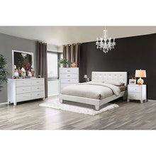 Load image into Gallery viewer, Velen Black Cal.King, E.King, Full, &amp; Twin Bed Black &amp; White