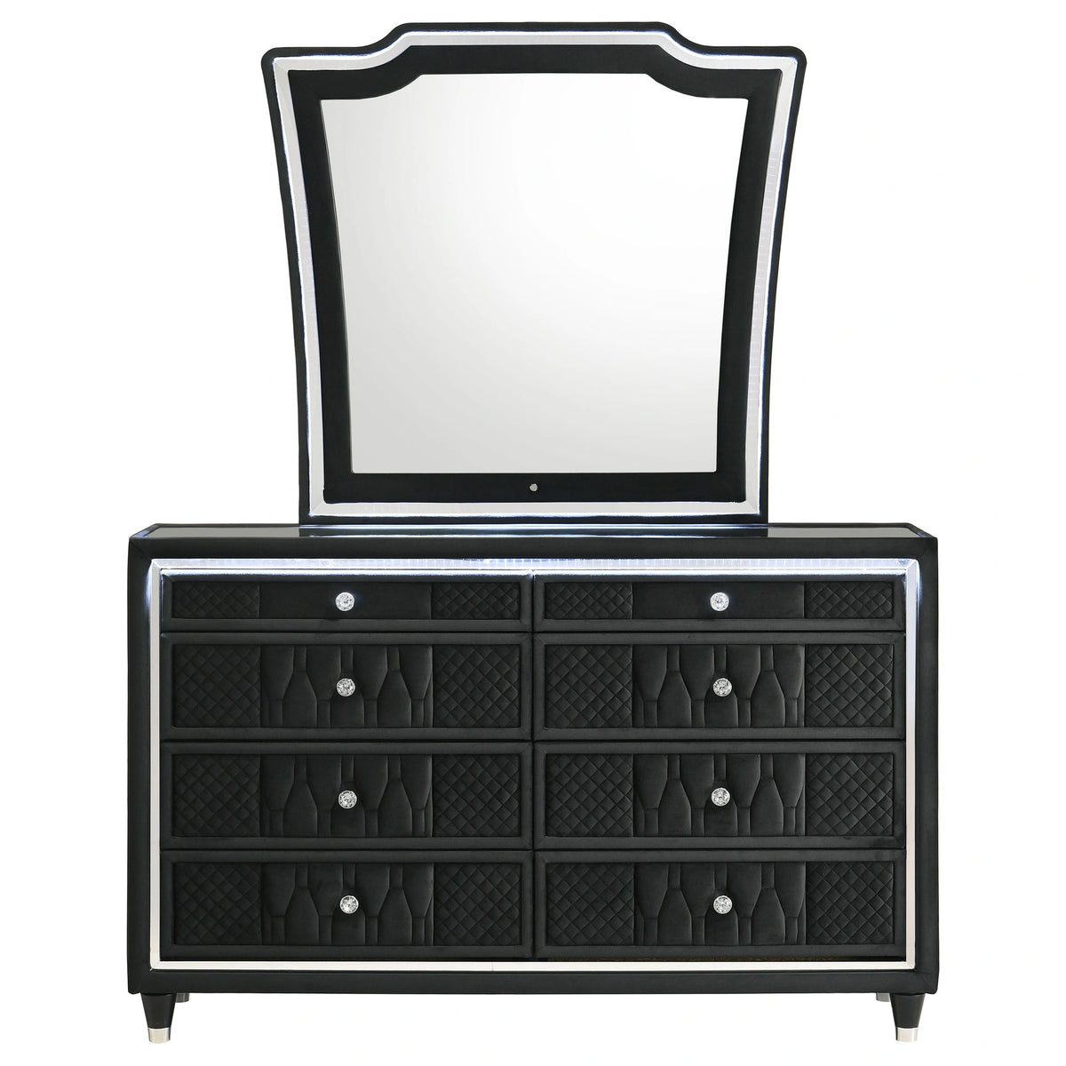 Lorient LED Dresser with Mirror