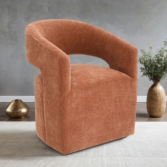 Tresa Arm Chair with Casters