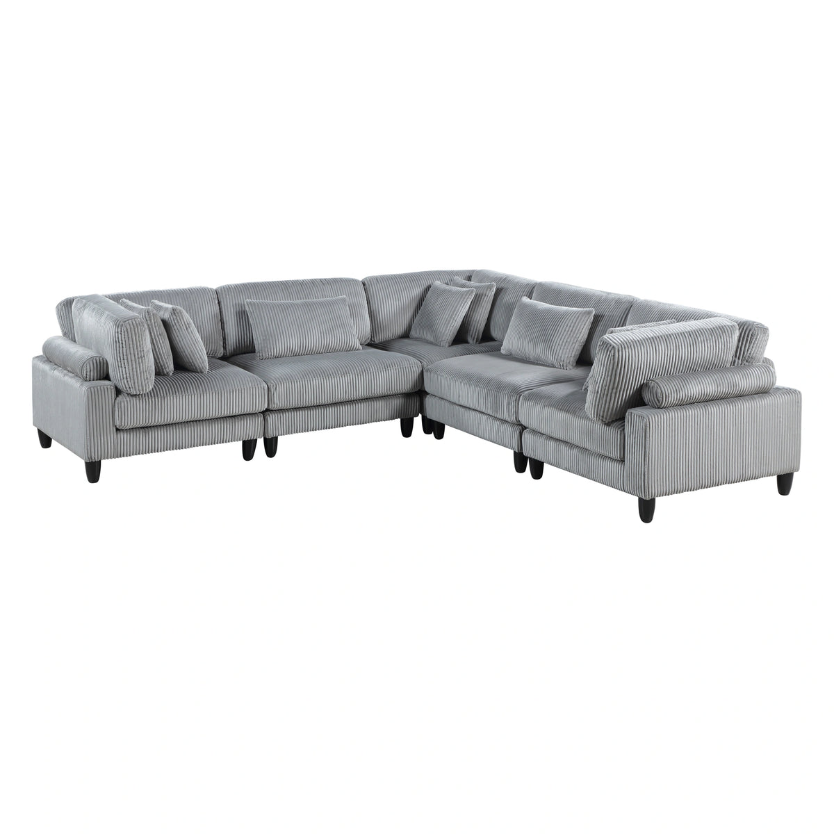 Robstown-(5)5-Piece Modular Sectional image