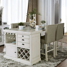 Cargar imagen en el visor de la galería, Sutton Antique White Counter Ht. Table