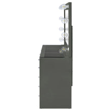 Cargar imagen en el visor de la galería, Acena Makeup Vanity Table with LED Mirror Set