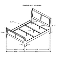 Cargar imagen en el visor de la galería, Louis Philippe Bedroom Set