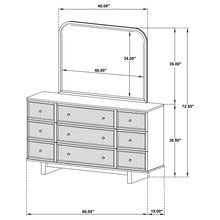 Cargar imagen en el visor de la galería, Kailani Dresser with Mirror