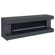 Cargar imagen en el visor de la galería, Mallory TV Stand Fireplace Console