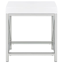 Load image into Gallery viewer, Eliza Makeup Vanity Table with LED Mirror and Stool