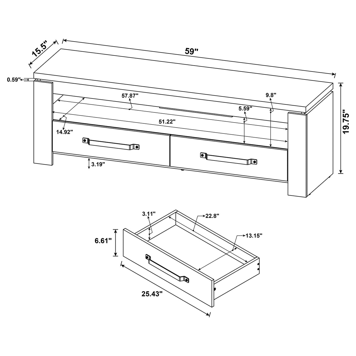 Elkton TV Stand