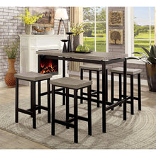 Cargar imagen en el visor de la galería, Vilvoorde 5 Pc. Counter Ht. Table Set