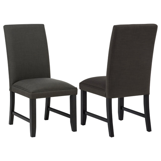 Berning Upholstered Dining Side Chair of 2