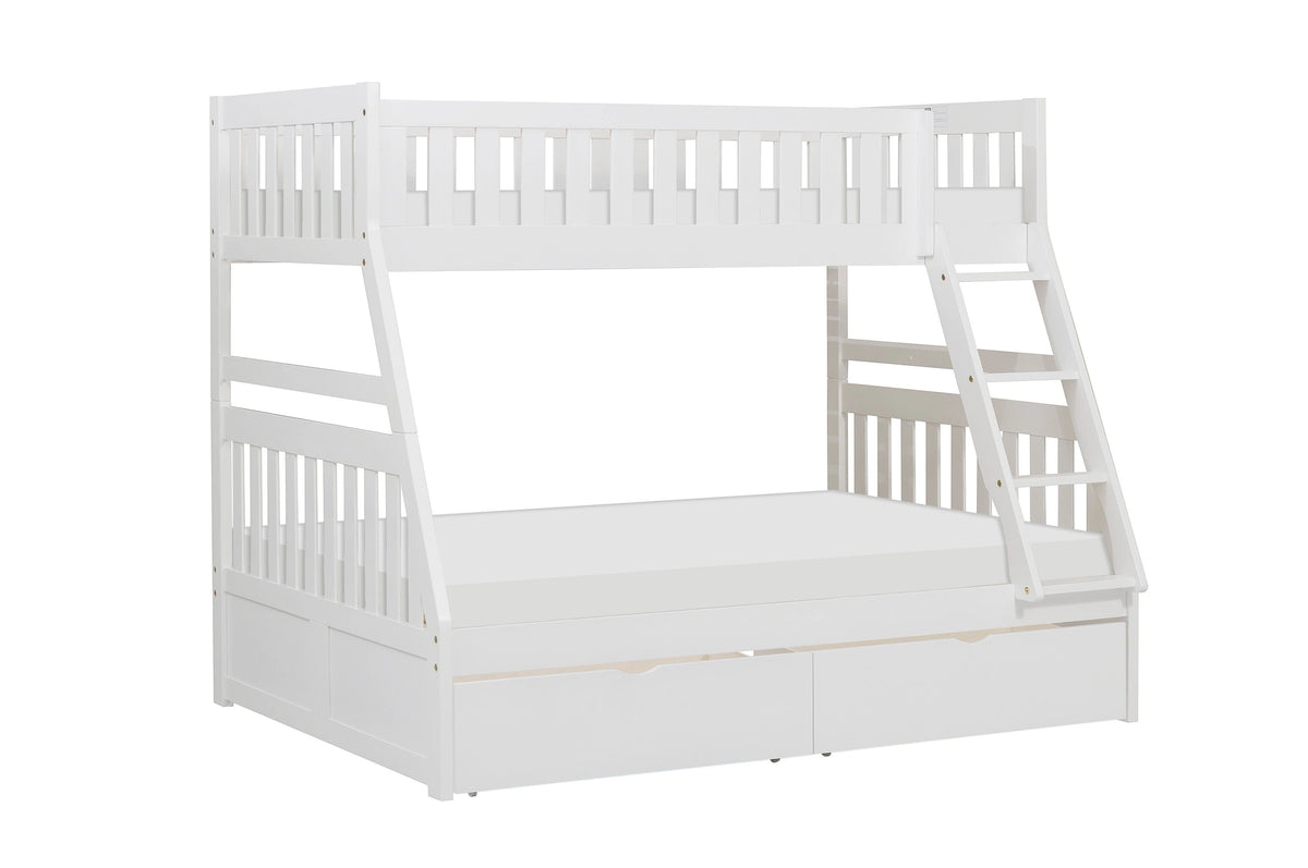 Galen-(4) Twin/Full Bunk Bed with Storage Boxes image