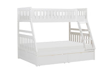 Load image into Gallery viewer, Galen-(4) Twin/Full Bunk Bed with Storage Boxes image