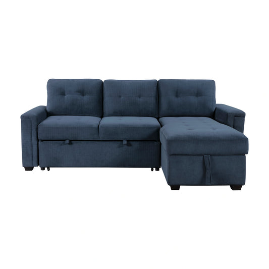 Barbara-(2)Reversible Sectional with Hidden Storage and Pull-out Bed image