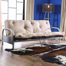 Cargar imagen en el visor de la galería, Aksel Black/Red Futon Mattress, Black, Red &amp; Gray