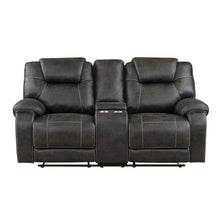 Cargar imagen en el visor de la galería, 8560PM-2 - Double Reclining Love Seat with Center Console
