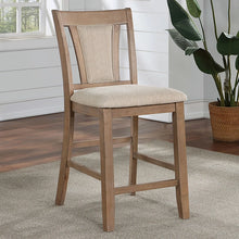 Load image into Gallery viewer, UPMINSTER Counter Ht. Chair (2/CTN), Natural Tone/Beige