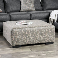 Load image into Gallery viewer, Earl Gray Ottoman