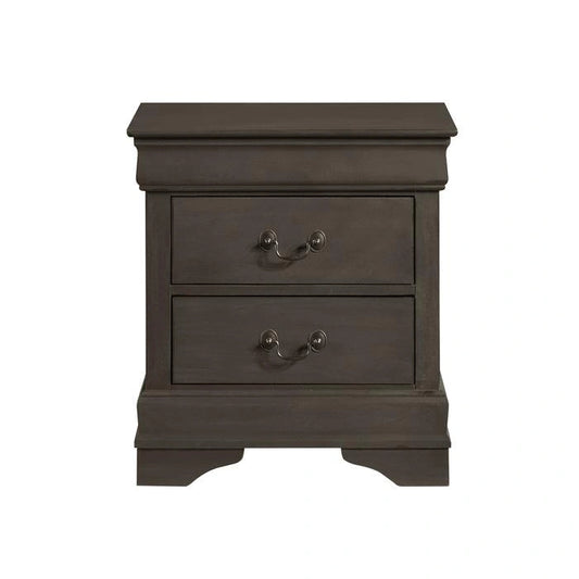 Mayville 2 Drawer Nightstand in Gray 2147SG-4