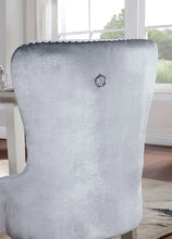 Cargar imagen en el visor de la galería, ADALIA Wingback Chair (2/CTN), Silver/Dark Gray
