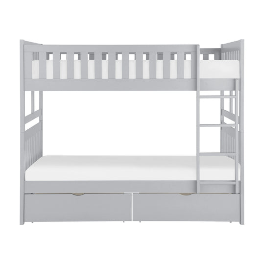 Orion-(4) Full/Full Bunk Bed with Storage Boxes image