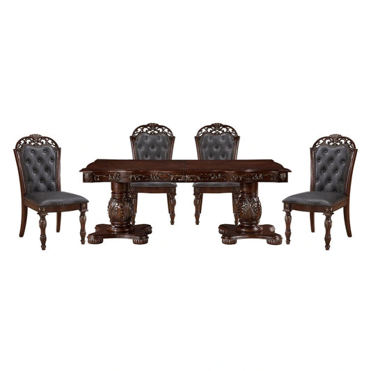 Adelina 5 Piece Dining Table Set image