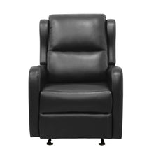 Load image into Gallery viewer, 8527BLK-1GD - Glider Reclining Chair