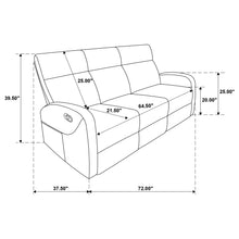 Load image into Gallery viewer, Hamilton Manual Reclining Sofa Set