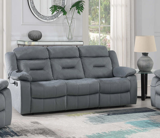 Taiyus Recliner Sofa in Dark Gray