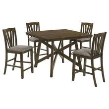 Load image into Gallery viewer, Canfield Counter Height Dining Set (Table and 4 Chair)