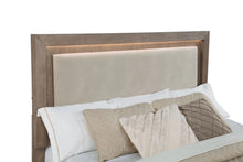 Load image into Gallery viewer, Kenora Panel Platform Storage Bed with LED Lighting