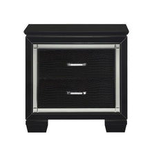 Cargar imagen en el visor de la galería, Allura Nightstand in Black 1916BK-4