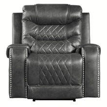 Cargar imagen en el visor de la galería, Putnam Power Reclining Chair in Gray 9405GY-1PW
