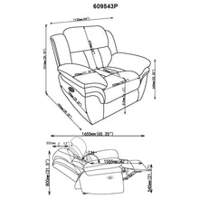 Cargar imagen en el visor de la galería, Bahrain Power Glider Recliner
