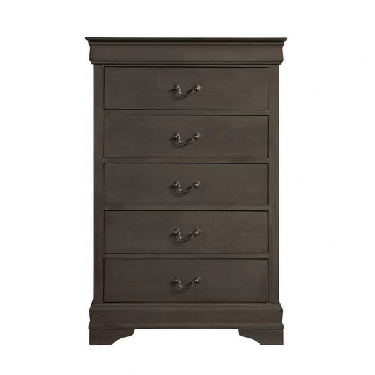 Mayville 5 Drawer Chest in Gray 2147SG-9