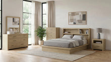 Cargar imagen en el visor de la galería, Hendricks Bedroom Set with Bookcase Bed