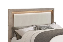 Load image into Gallery viewer, Kenora Panel Platform Storage Bed with LED Lighting