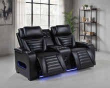 Cargar imagen en el visor de la galería, Zuma Dual Power Reclining Loveseat