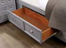Cargar imagen en el visor de la galería, CASTILE Cal.King, E.King, Full, Queen, &amp; Twin Bed, White, Pink, &amp; Grey
