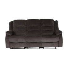 Cargar imagen en el visor de la galería, Jarita Double Reclining Sofa in Chocolate