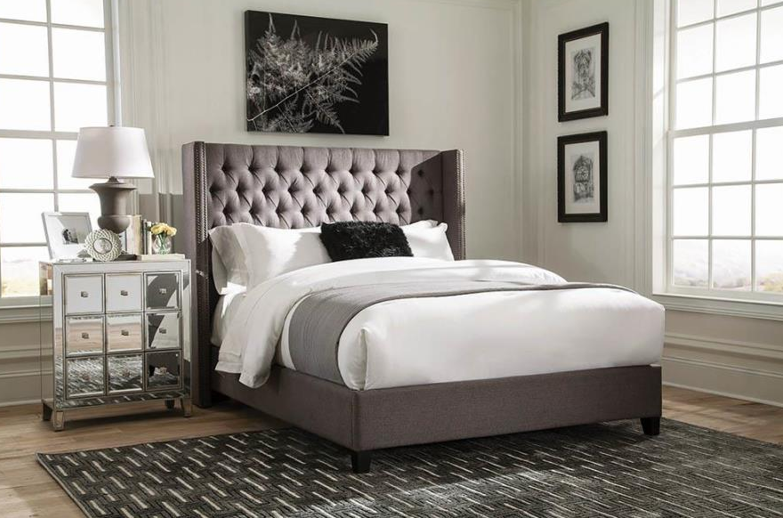 COA301405- Bancroft Upholstered bed frame