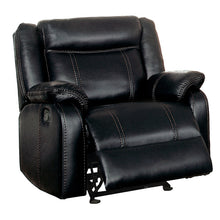 Load image into Gallery viewer, 8201BLK-1 Glider Reclining Chair