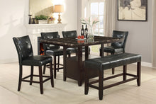 Load image into Gallery viewer, POU2461 - Counter Height 6-Pcs Dining Set