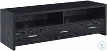 Cargar imagen en el visor de la galería, (Floor Model) COA700645 - 62&quot; Black TV Console