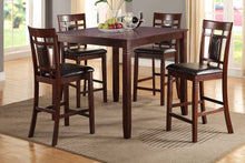 Load image into Gallery viewer, POU2259 - Counter Height 5-Pcs Dining Set