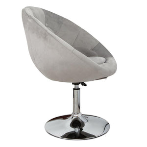 IMP-Antoinette Round Tufted Vanity Chair in Velvet