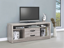 Load image into Gallery viewer, COA701024 -  Modern Grey Driftwood 59&quot; TV Console