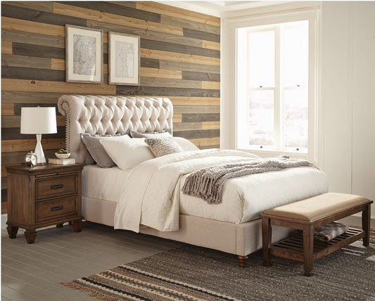 COA300525 - Devon Transitional Beige Bed